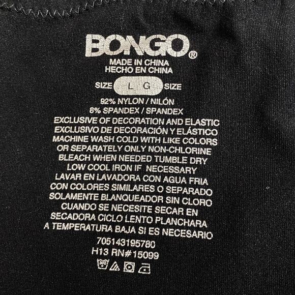 Vintage Bongo Y2K Cami Black Lace Trim Fitted Tank Top Size Large Elena Gilbert - Picture 3 of 10